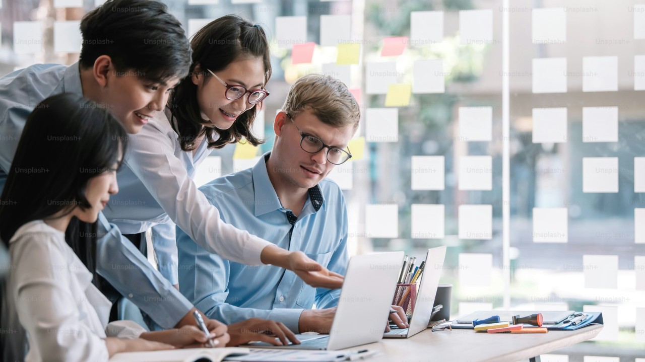 Customer marketing concept illustration